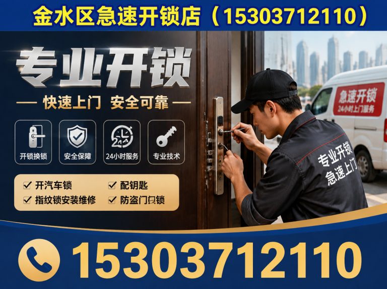 郑州高新技术产业开发区金水区开锁展示图